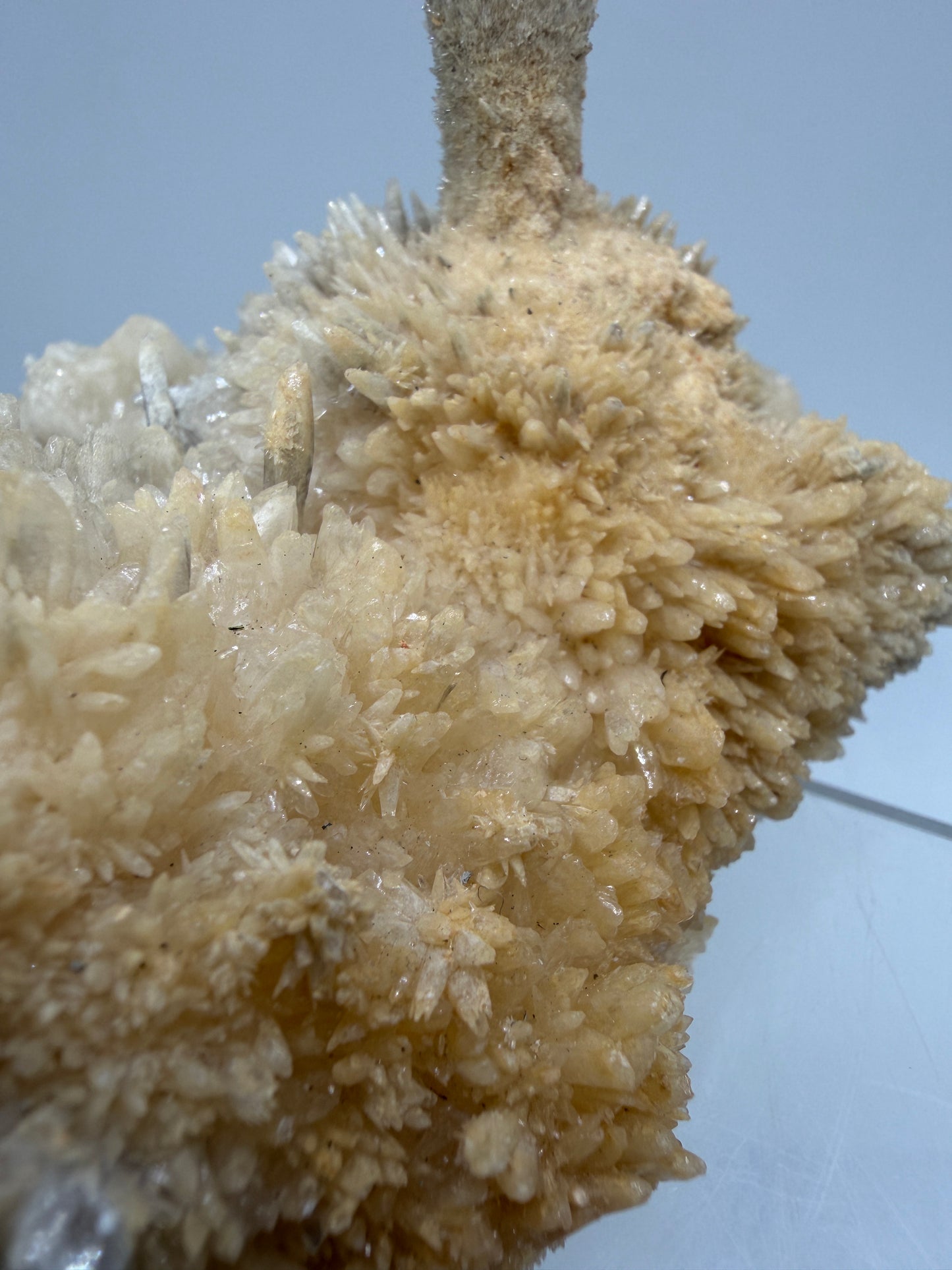 Dogtooth Calcite And Stalagmite Specimen. Stunning Flower Clusters. High Quality Rare Specimen.