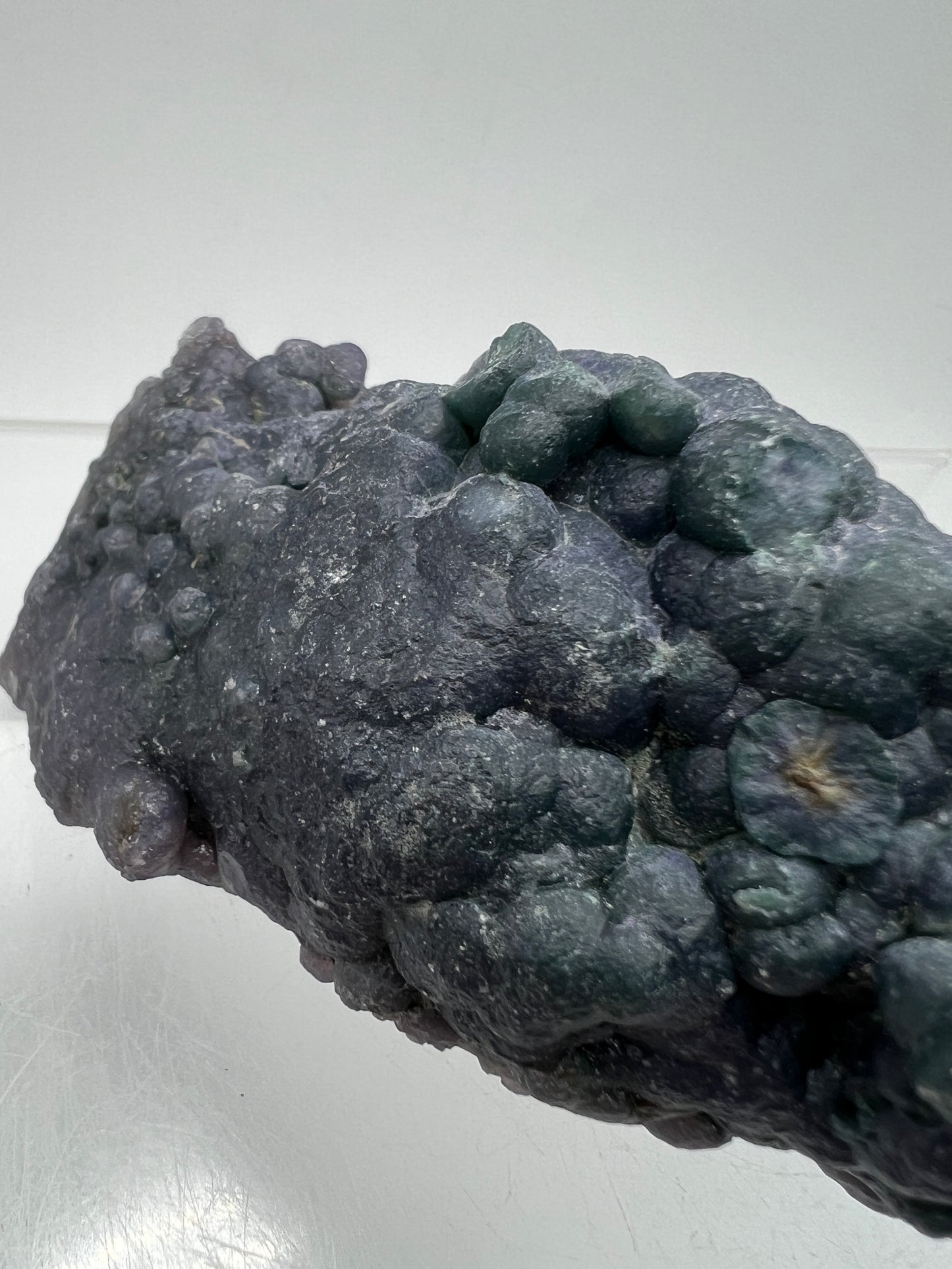 Grape Agate Crystal Specimen. Beautiful Botryoidal Clusters. Amazing Colorful Mineral Specimen From Indonesia.