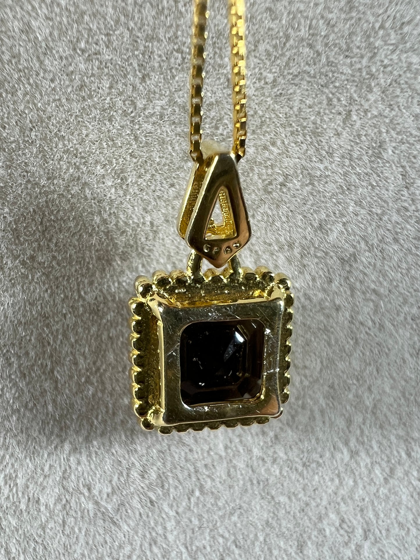 Smoky Quartz Crystal Pendant. Stunning Quality Crystal Necklace. S925 Setting And Necklace. Gorgeous Natural Gemstone