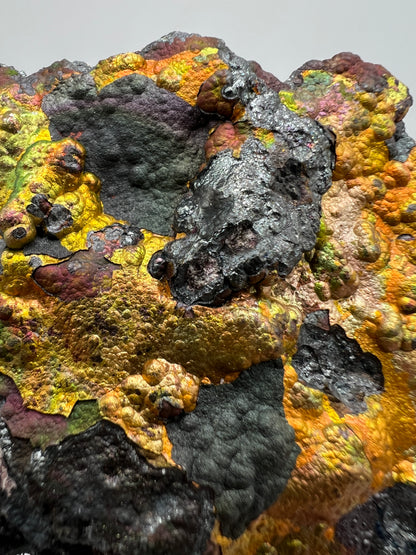 Turgite From Chihuahua, Mexico. Stunning Iridescent Rainbow Flash. Amazing Hematite Goethite Mineral Specimen.