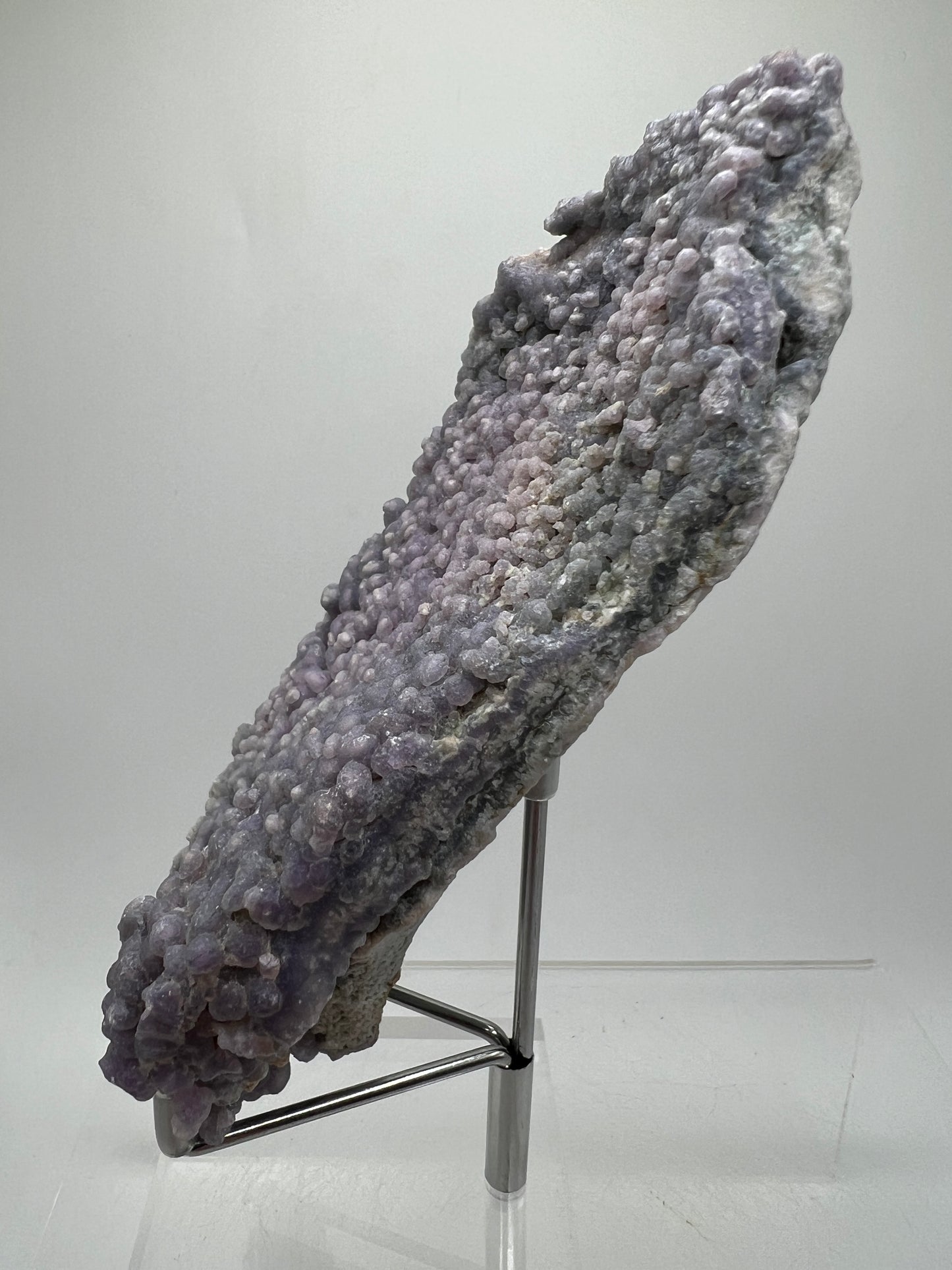 Grape Agate Crystal Specimen. Beautiful Botryoidal Clusters. Amazing Colorful Mineral Specimen From Indonesia.