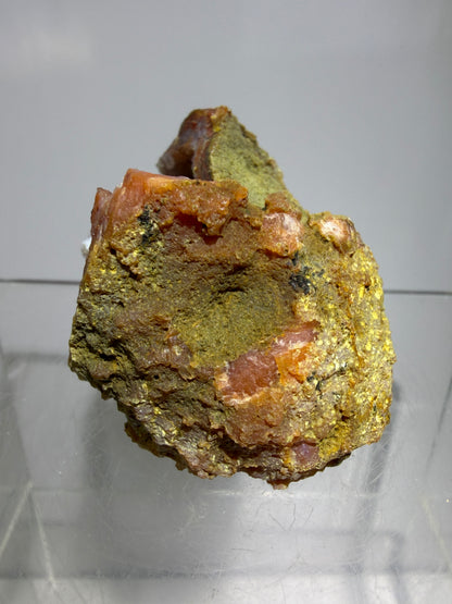 Pink Chalcedony Geode. High Quality Sugar Druzy Specimen From Morocco. Stunning Display Crystal