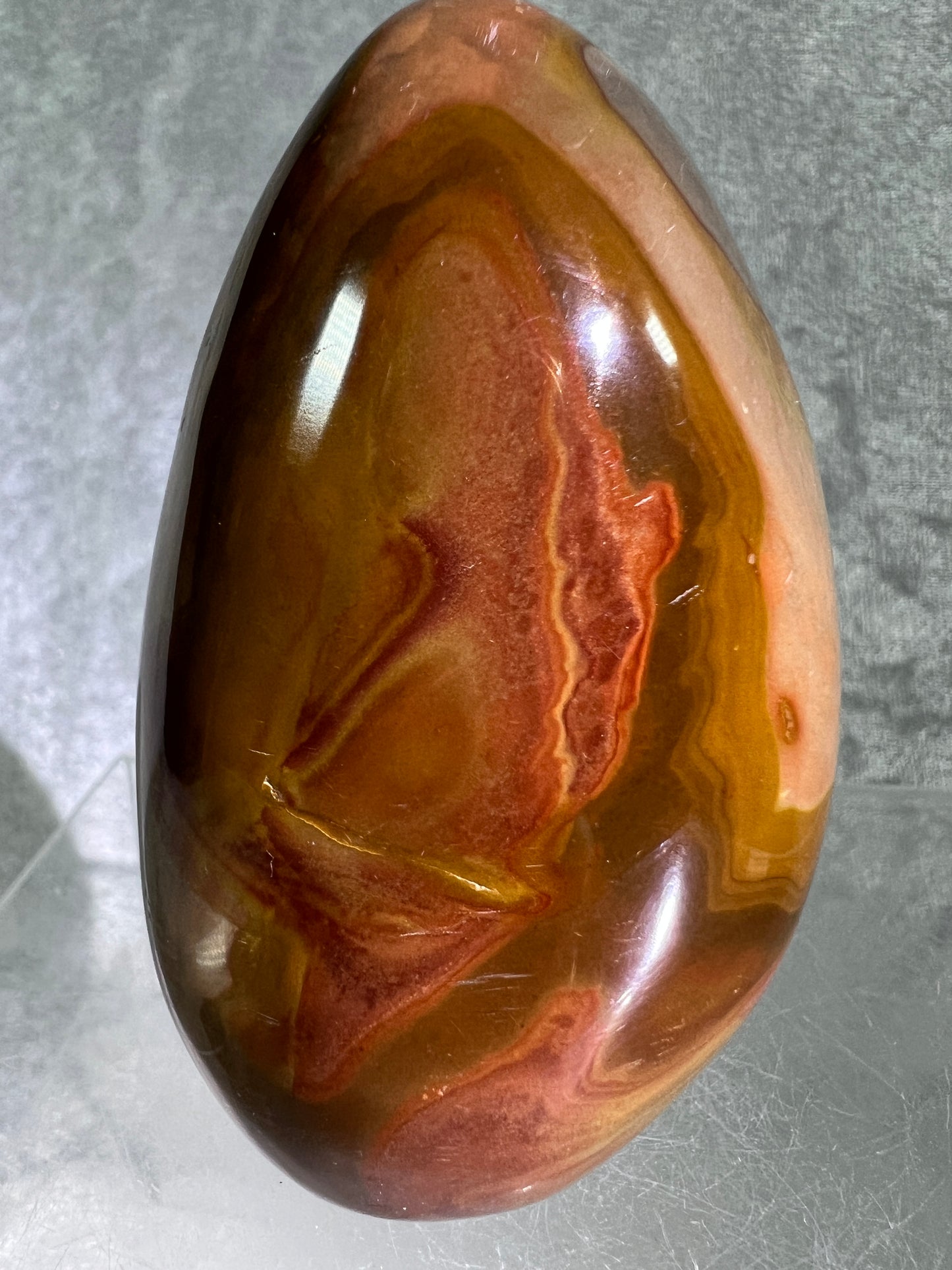 Polychrome Jasper Polished Freeform. Amazing Desert Jasper From Madagascar. Stunning Colors And Patterns.