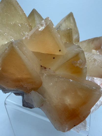 Mariposa Butterfly Calcite Cluster. Large Beautiful Calcite From Mexico. Fantastic High Quality Mineral Specimen