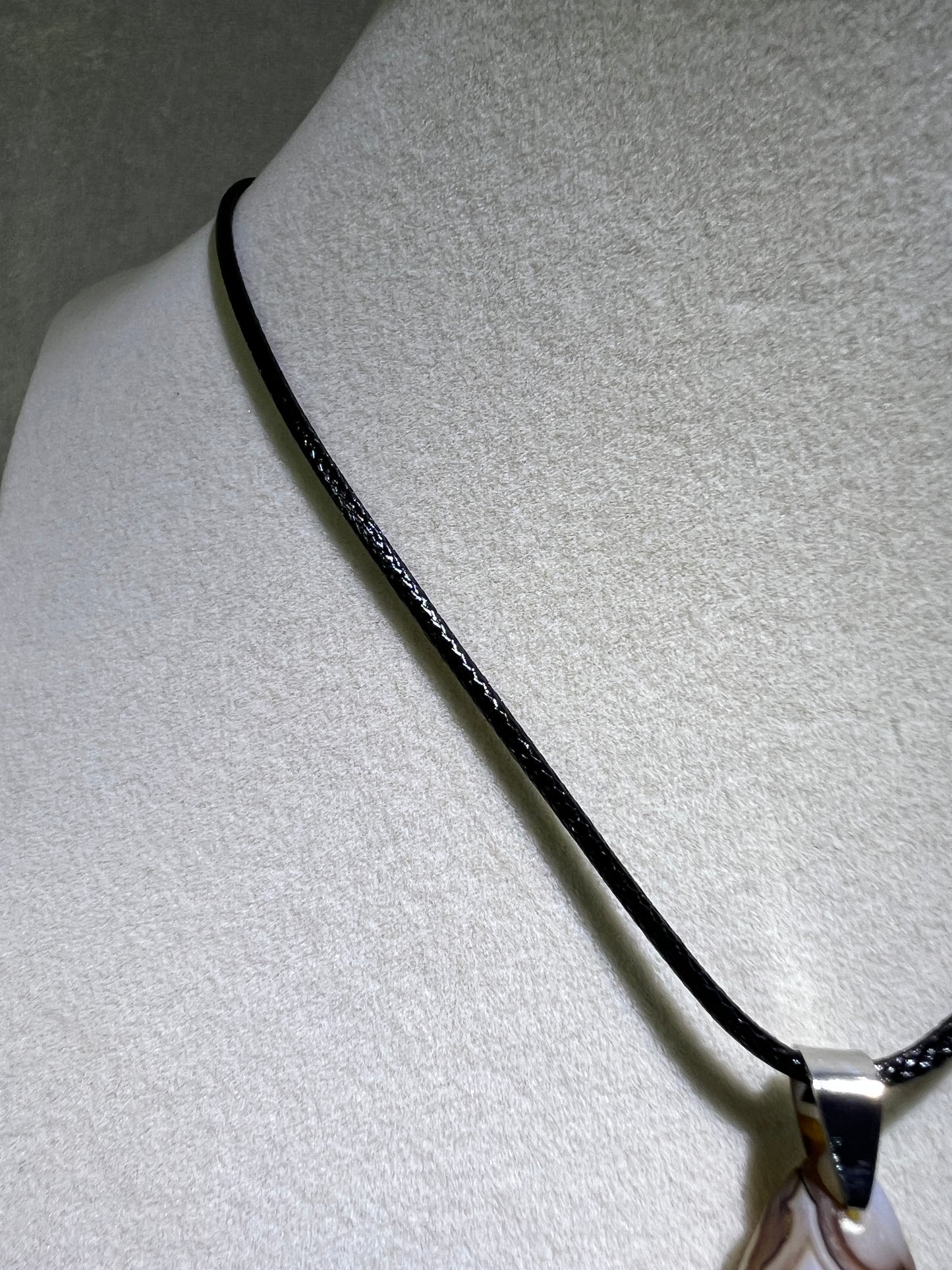 Gobi Agate Pendant. Beautiful Brown And White Gobi Desert Agate. World Famous Rare Botryoidal Chalcedony. Very Unique Crystal Necklace!