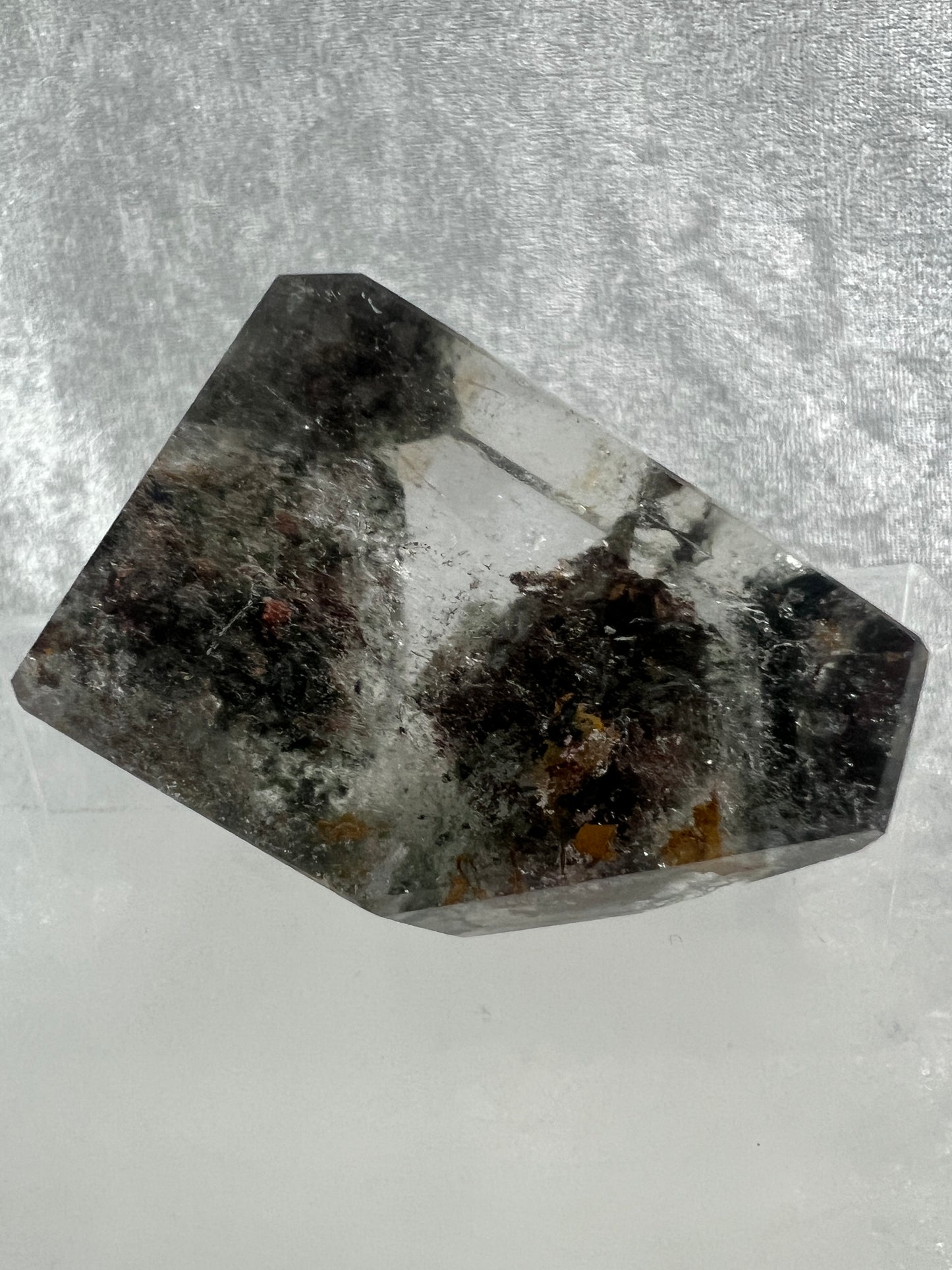 Garden Quartz Polished Freeform. Very Colorful Four Seasons Landscape. High Quality Crystal.