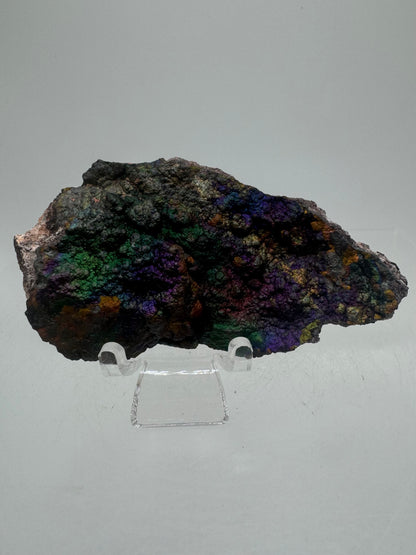Turgite From Chihuahua, Mexico. Gorgeous Iridescent Rainbow Flash. Amazing Hematite Goethite Mineral Specimen.