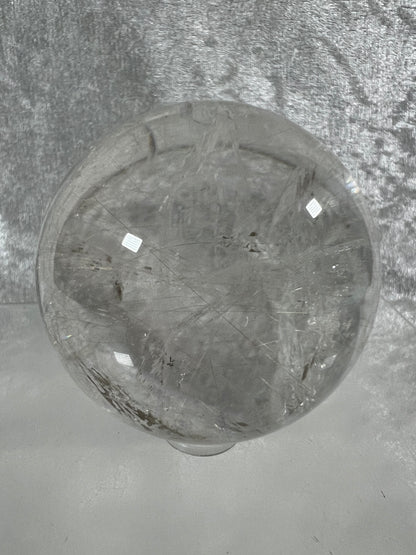 Rutile Quartz Sphere. 58mm. Gorgeous Golden Rutilated Quartz. Stunning Display Sphere