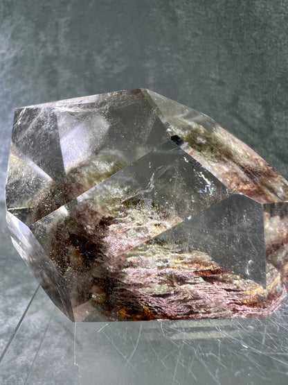 Garden Quartz Polished Freeform. Gorgeous Thousand Layer Four Seasons Landscape. High Quality Crystal.