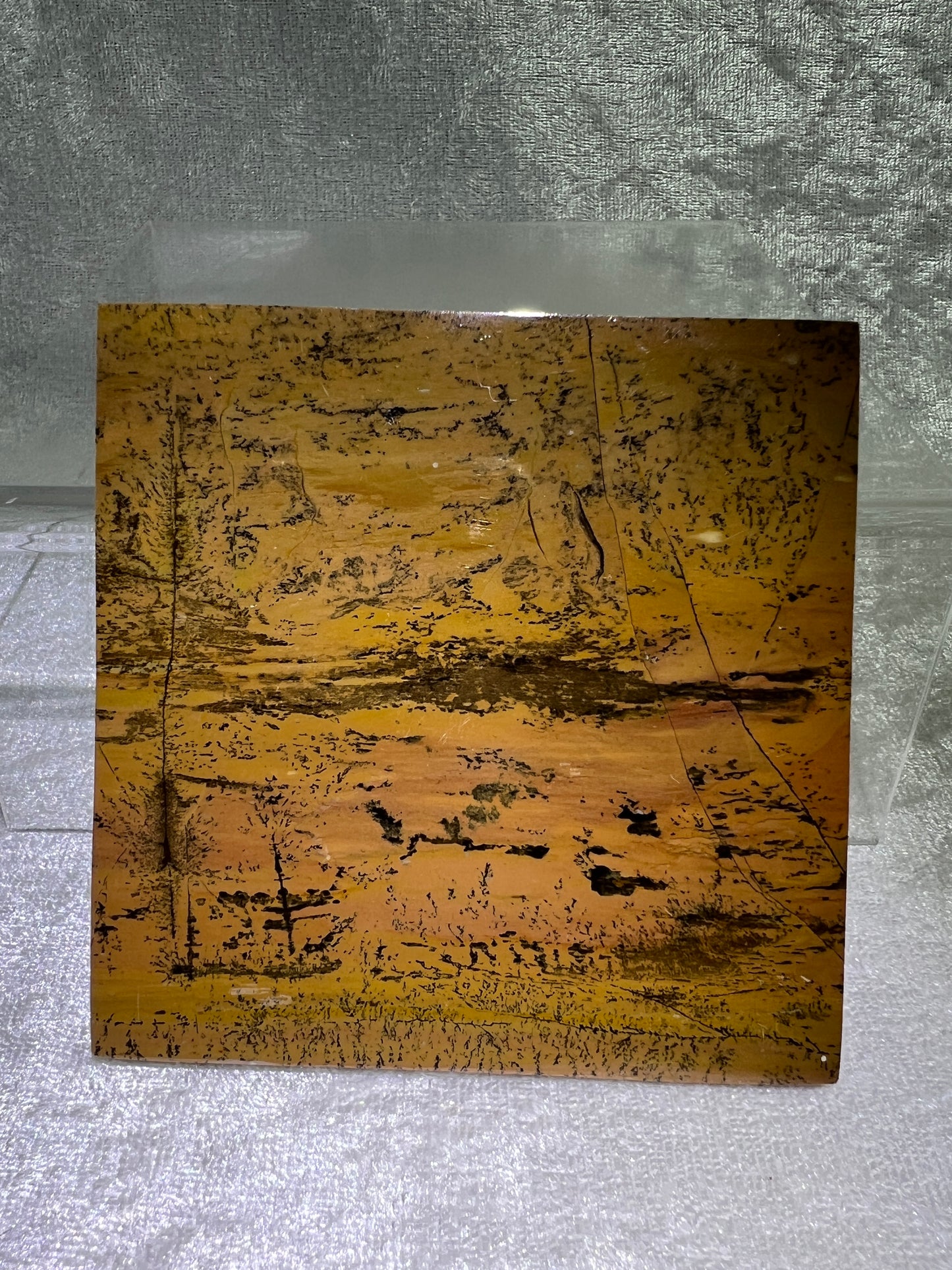 Picture Jasper Set Of 4 Coasters. Stunning Crystal Coasters. Practical And Beautiful!