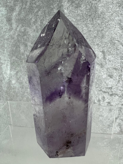 Phantom Amethyst Tower. Rare Amethyst With Amazing Rainbows. High Quality Beautiful Crystal.