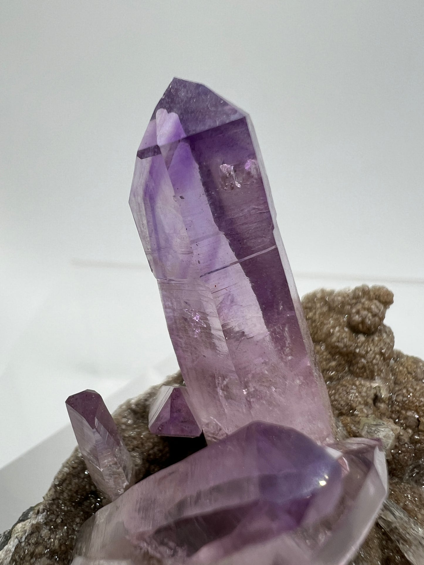Veracruz Amethyst Display Cluster. Gorgeous Deep Purple High Quality Specimen. World Famous Rare Amethyst