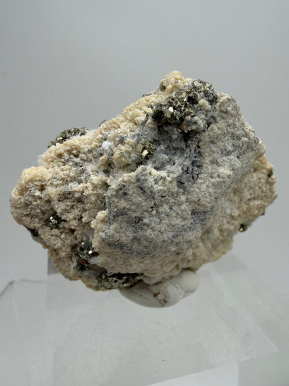 Pyrite And Needle Quartz Display Specimen. Gorgeous Pyrite Cube Cluster From Peru.