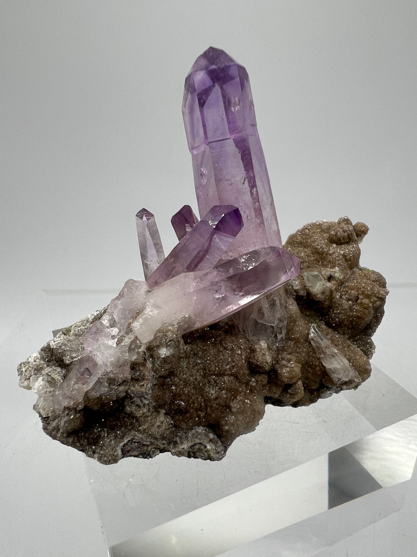 Veracruz Amethyst Display Cluster. Gorgeous Deep Purple High Quality Specimen. World Famous Rare Amethyst