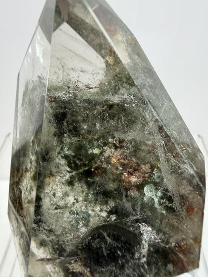 Garden Quartz Polished Freeform. Beautiful Four Seasons Landscape. High Quality Crystal. Very Full And Colorful.