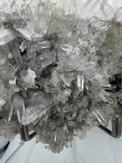 Needle Quartz Cluster. High Quality Large Clear Quartz Specimen. Gorgeous Very Fine Quartz Points.