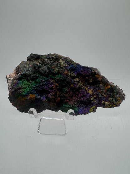 Turgite From Chihuahua, Mexico. Gorgeous Iridescent Rainbow Flash. Amazing Hematite Goethite Mineral Specimen.