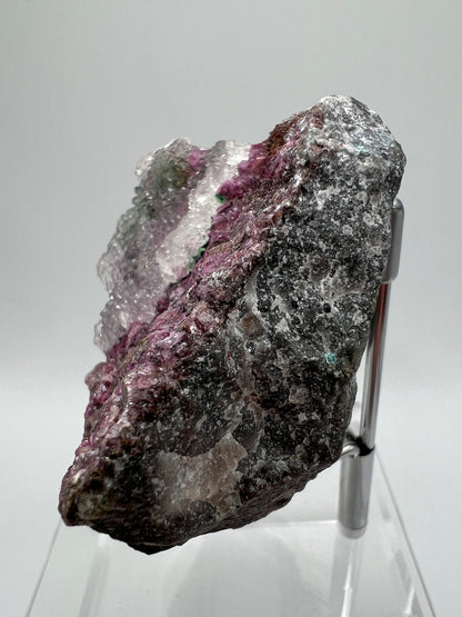 Salrose And Malachite Specimen. Stunning Rare Quartz Druzy. Beautiful Cobaltion Dolomite Specimen From The Congo.