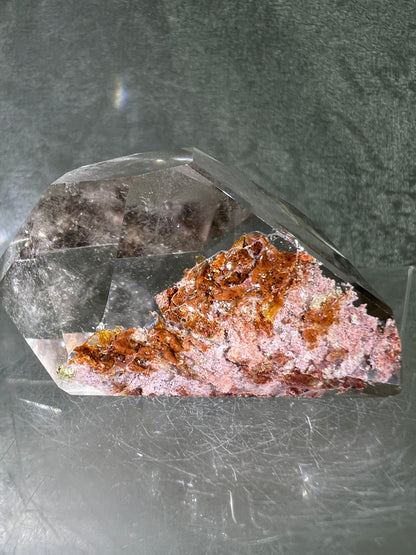 Garden Quartz Polished Freeform. Gorgeous Thousand Layer Four Seasons Landscape. High Quality Crystal.