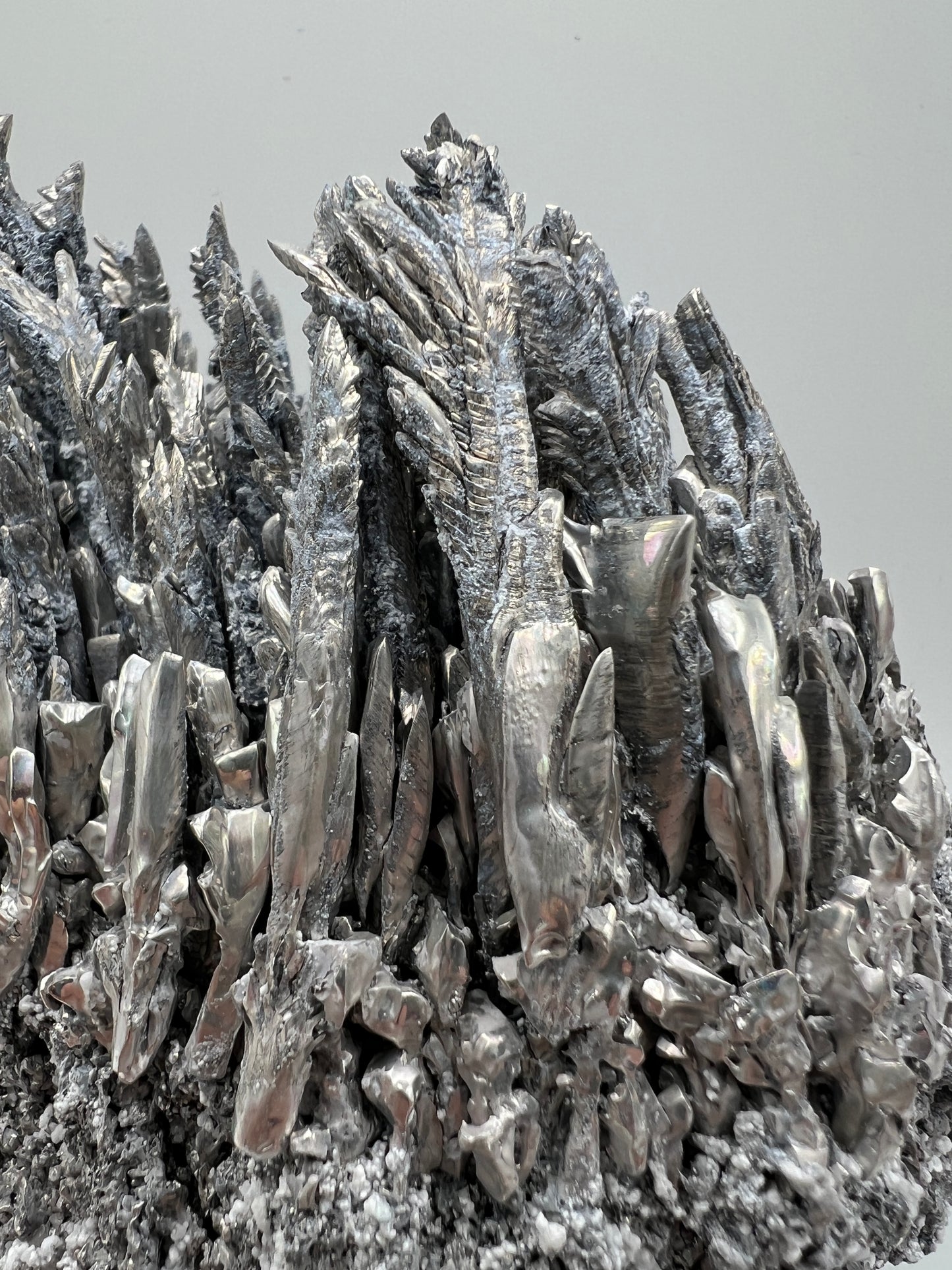 Magnesium Raw Specimen. Very Cool And Unique Cluster. Beautiful Flashy Display Crystal