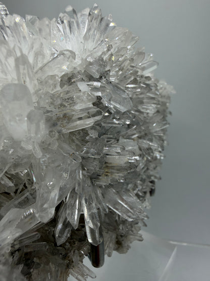 Needle Quartz Cluster. High Quality Large Clear Quartz Specimen. Gorgeous Very Fine Quartz Points.