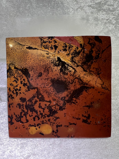 Picture Jasper Set Of 4 Coasters. Stunning Crystal Coasters. Practical And Beautiful!