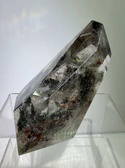 Garden Quartz Polished Freeform. Beautiful Four Seasons Landscape. High Quality Crystal. Very Full And Colorful.