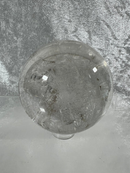 Rutile Quartz Sphere. 58mm. Gorgeous Golden Rutilated Quartz. Stunning Display Sphere