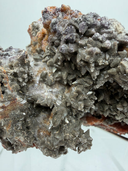 Dogtooth Calcite Specimen. Gorgeous High Quality Mineral From Mexico. Amazing Rare Colors And Clusters
