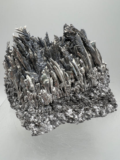 Magnesium Raw Specimen. Very Cool And Unique Cluster. Beautiful Flashy Display Crystal