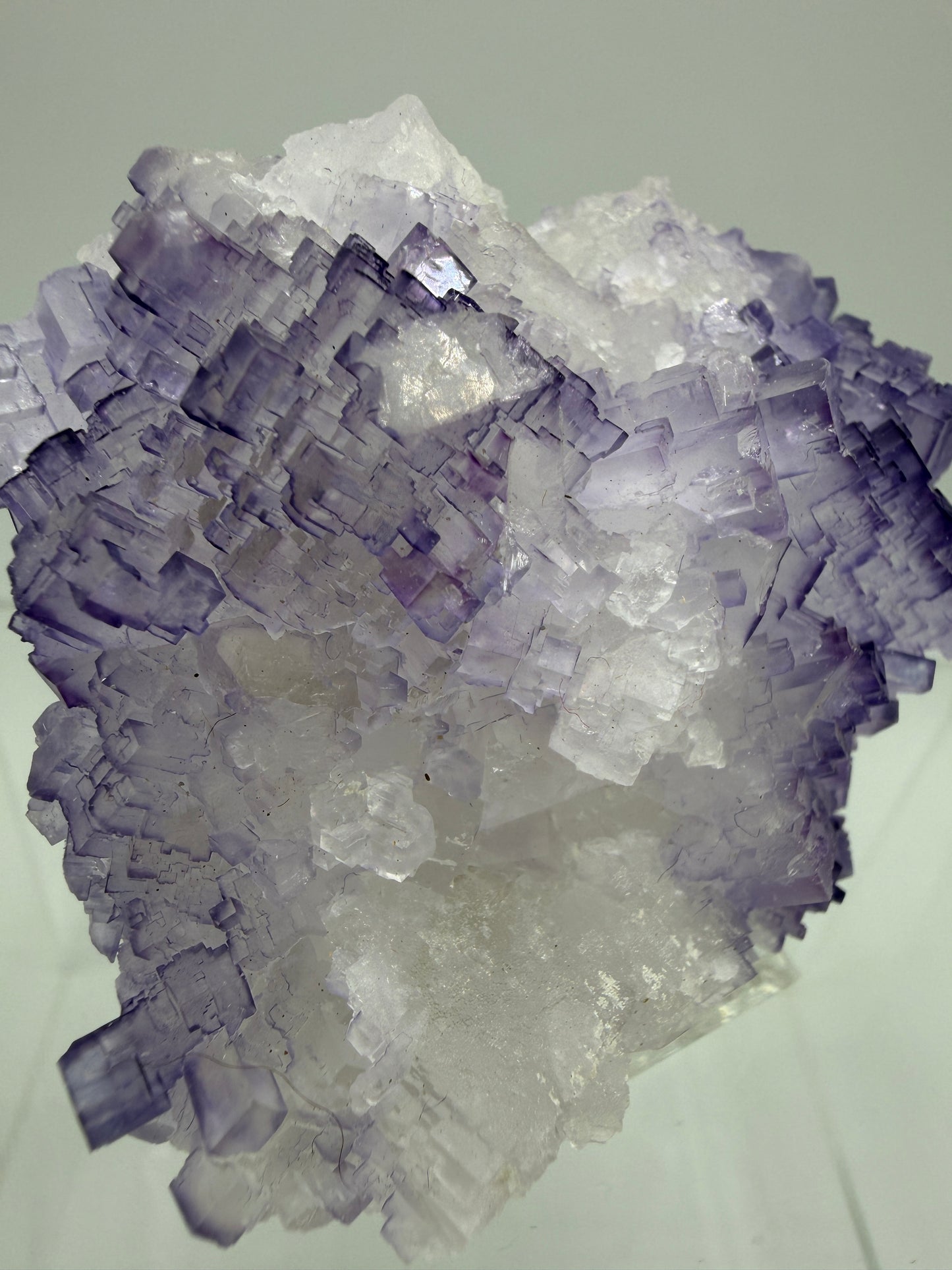 Muzquiz Purple Fluorite Specimen. Rare Mexican Fluorite Specimen. Gorgeous Collectible Display Crystal