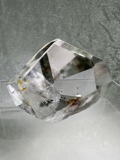 Garden Quartz Polished Freeform. High Quality Four Seasons Landscape Quartz. Gorgeous Pastel Colors. Amazing Polished Lodolite Freeform.