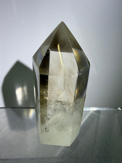 Smoky Quartz Tower. High Quality Tower From Madagascar. Great Clarity And Color.
