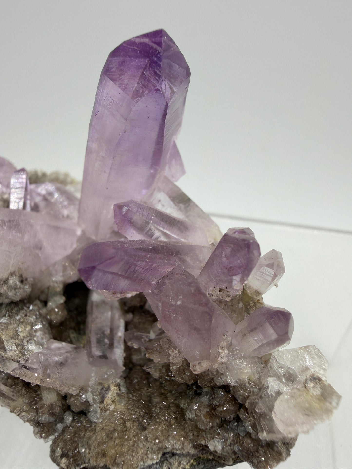 Veracruz Amethyst Display Cluster. Gorgeous Deep Purple High Quality Specimen. World Famous Rare Amethyst