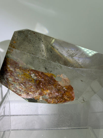 Garden Quartz Polished Freeform. Beautiful Pastel Landscape. High Quality Crystal.