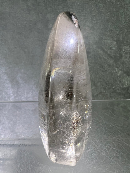 Garden Quartz Crystal Flame. Gorgeous Four Seasons Landscape. Rare Lodolite Quartz Flame