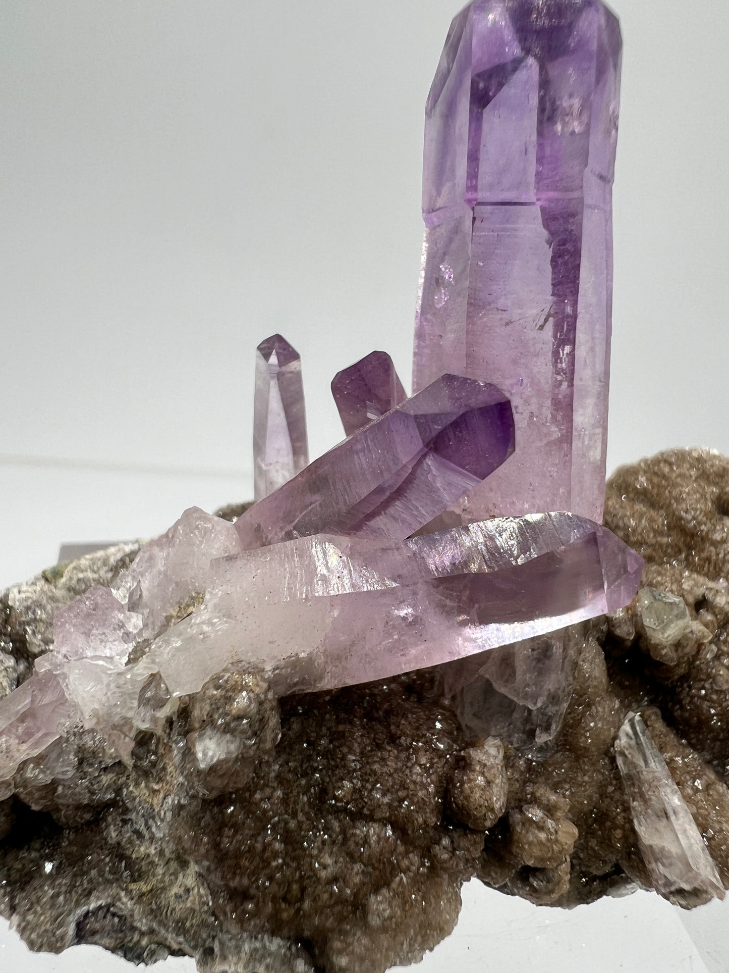 Veracruz Amethyst Display Cluster. Gorgeous Deep Purple High Quality Specimen. World Famous Rare Amethyst