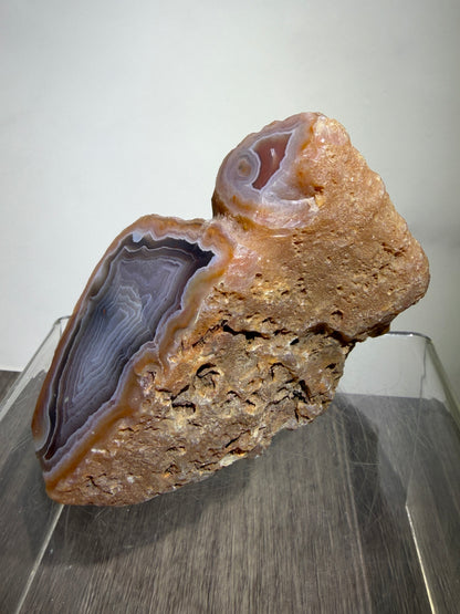 Sashe River Agate Freeform. Incredible Semi Polished Freeform From Zimbabwe. High Quality Rare Display Crystal