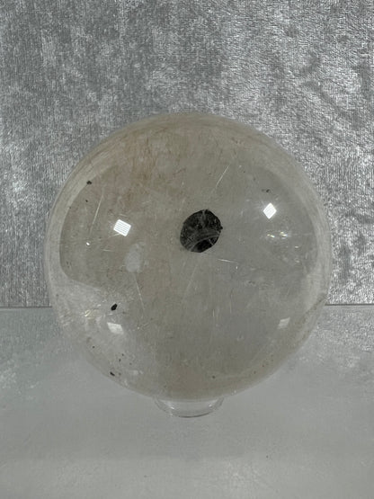 Rutile Quartz Sphere. 56mm. High Quality Golden Rutilated Quartz With Mica Inclusions. Gorgeous Rare Display Sphere