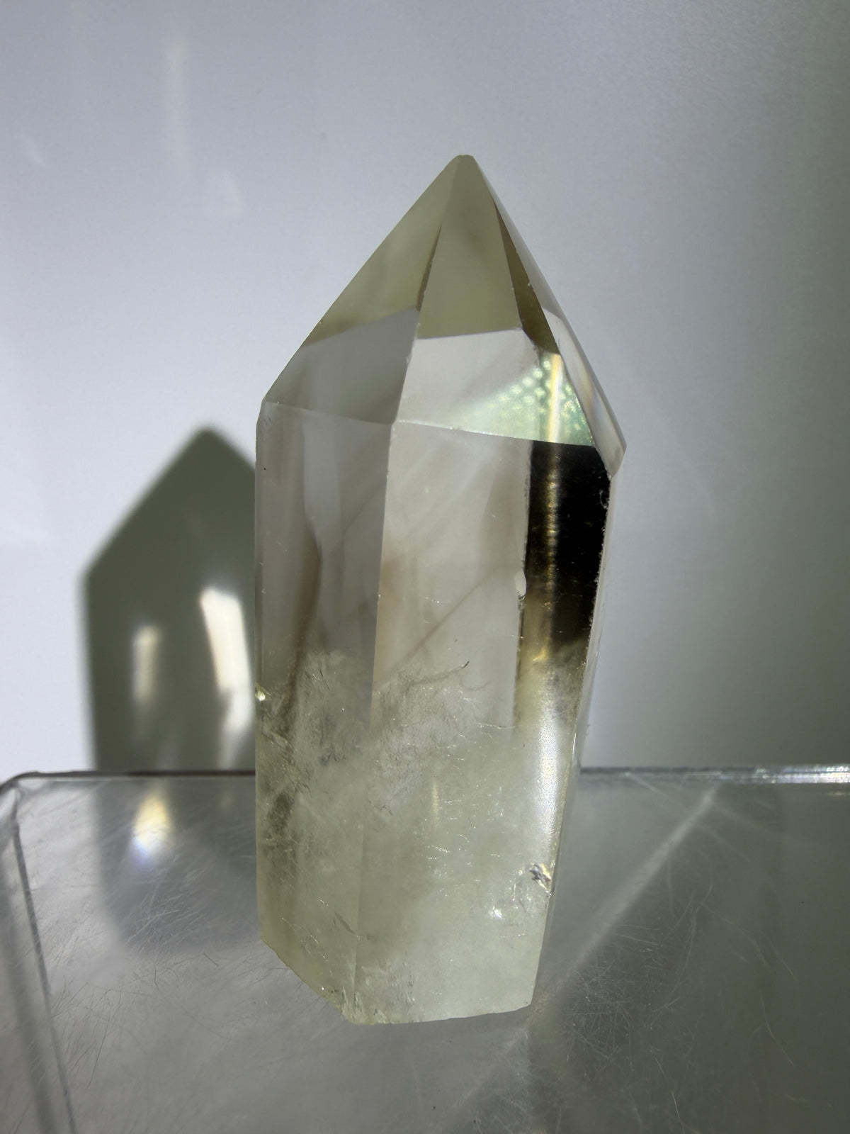 Smoky Quartz Tower. High Quality Tower From Madagascar. Great Clarity And Color.