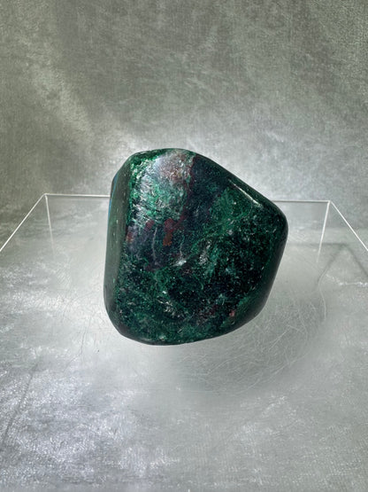 Shattuckite Polished Freeform. Gorgeous Blue Mineral From Namibia. Very Unique And Special Display Crystal.