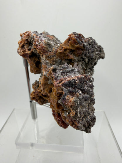Dogtooth Calcite Specimen. Gorgeous High Quality Mineral From Mexico. Amazing Rare Colors And Clusters