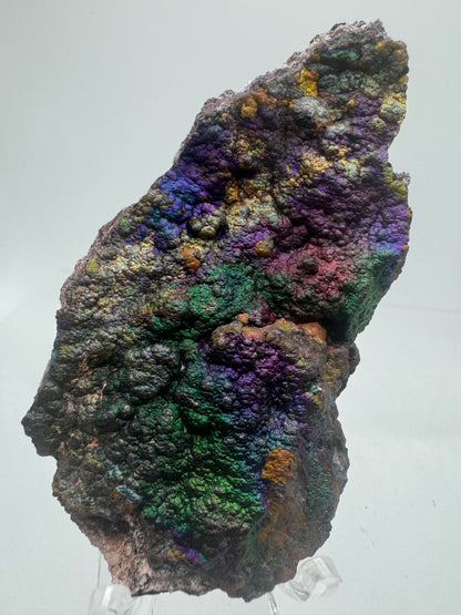 Turgite From Chihuahua, Mexico. Gorgeous Iridescent Rainbow Flash. Amazing Hematite Goethite Mineral Specimen.