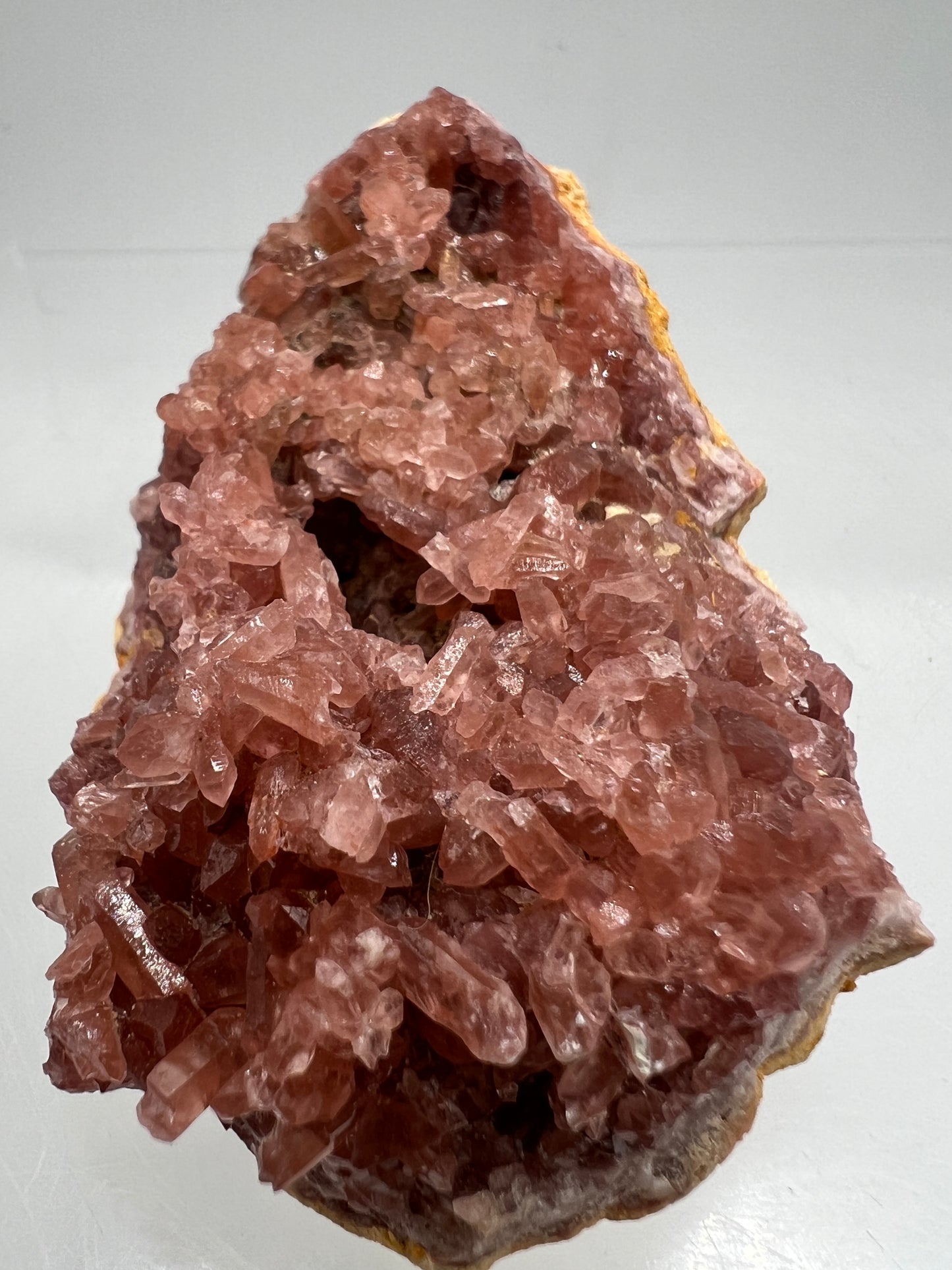 Pink Amethyst Geode. Stunning Druzy Amethyst Geode From Argentina. Rare High Quality Mineral Specimen