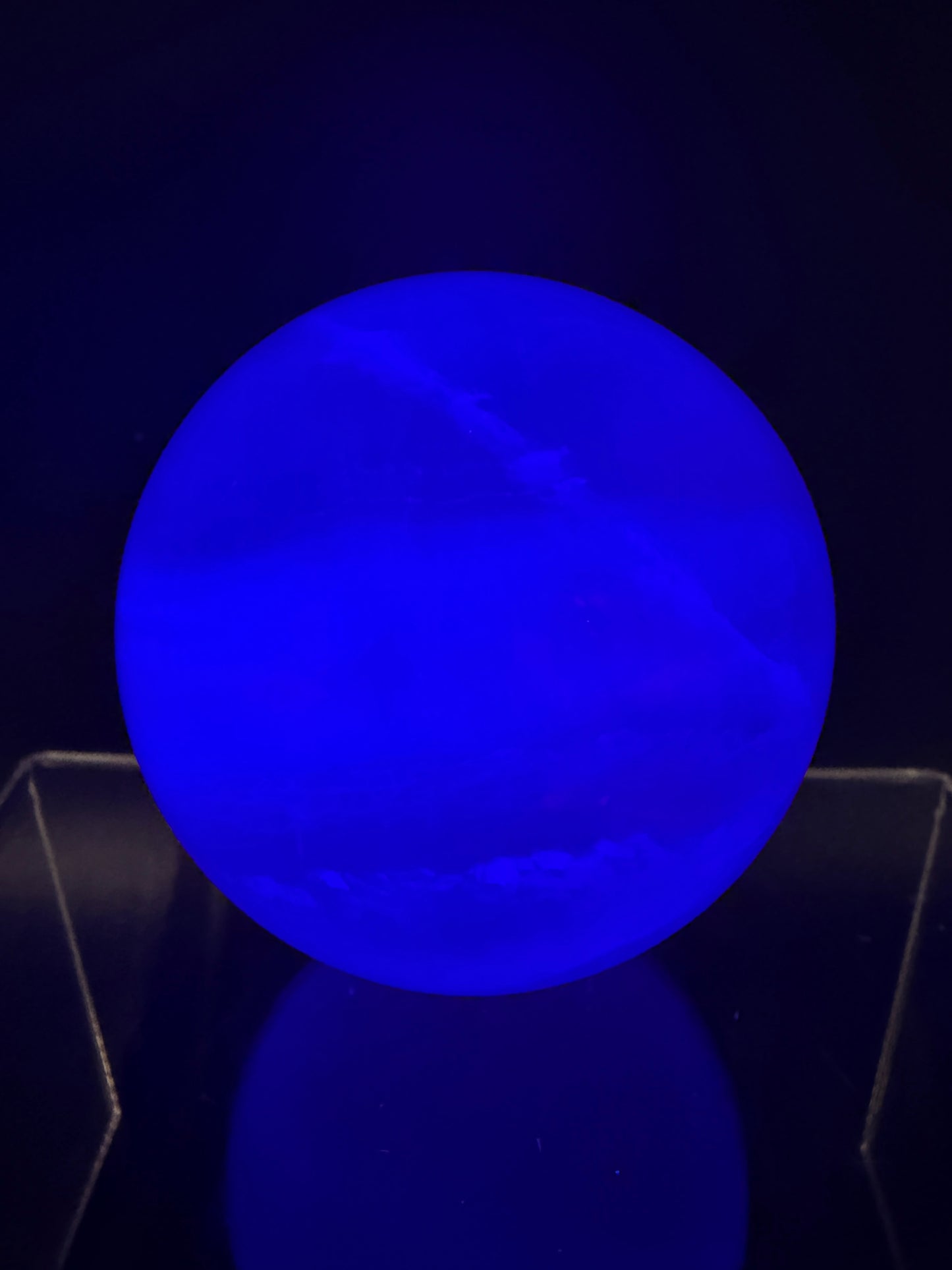 Clear Fluorite Sphere. 60mm. Very Rare Fluorite Display Crystal. High Quality Fluorite From China.