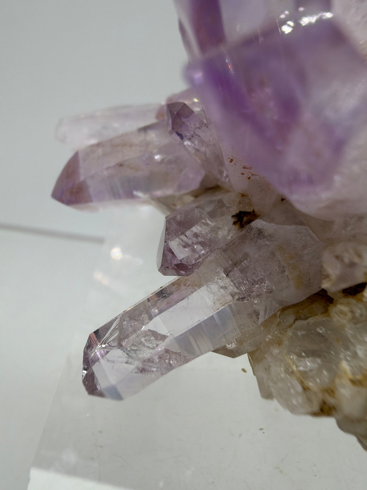 Veracruz Amethyst Display Cluster. Beautiful Dark Purple Specimen. World Famous Rare Amethyst