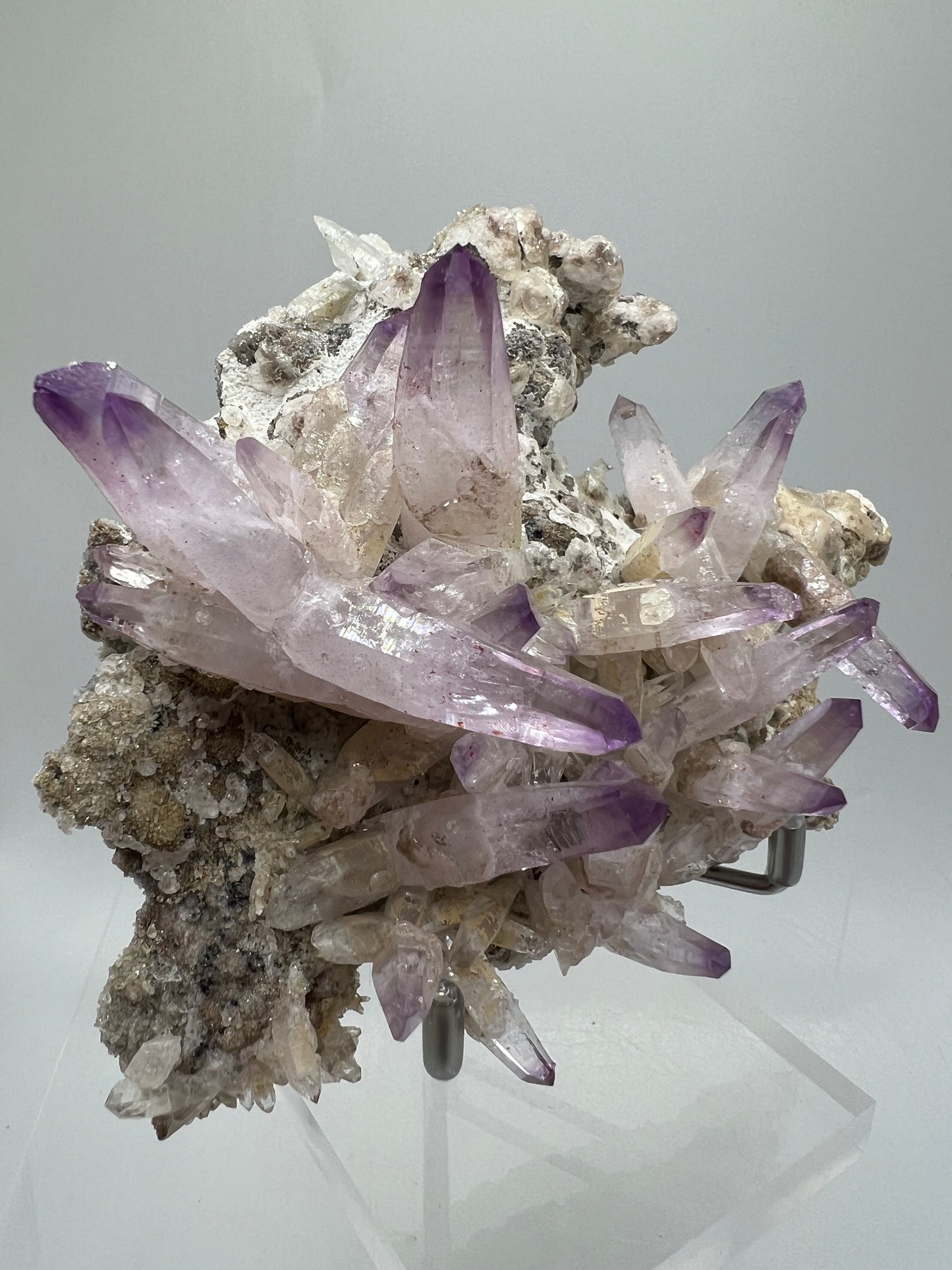 Veracruz Amethyst Display Cluster. Gorgeous Large Amethyst Specimen. World Famous Rare Amethyst