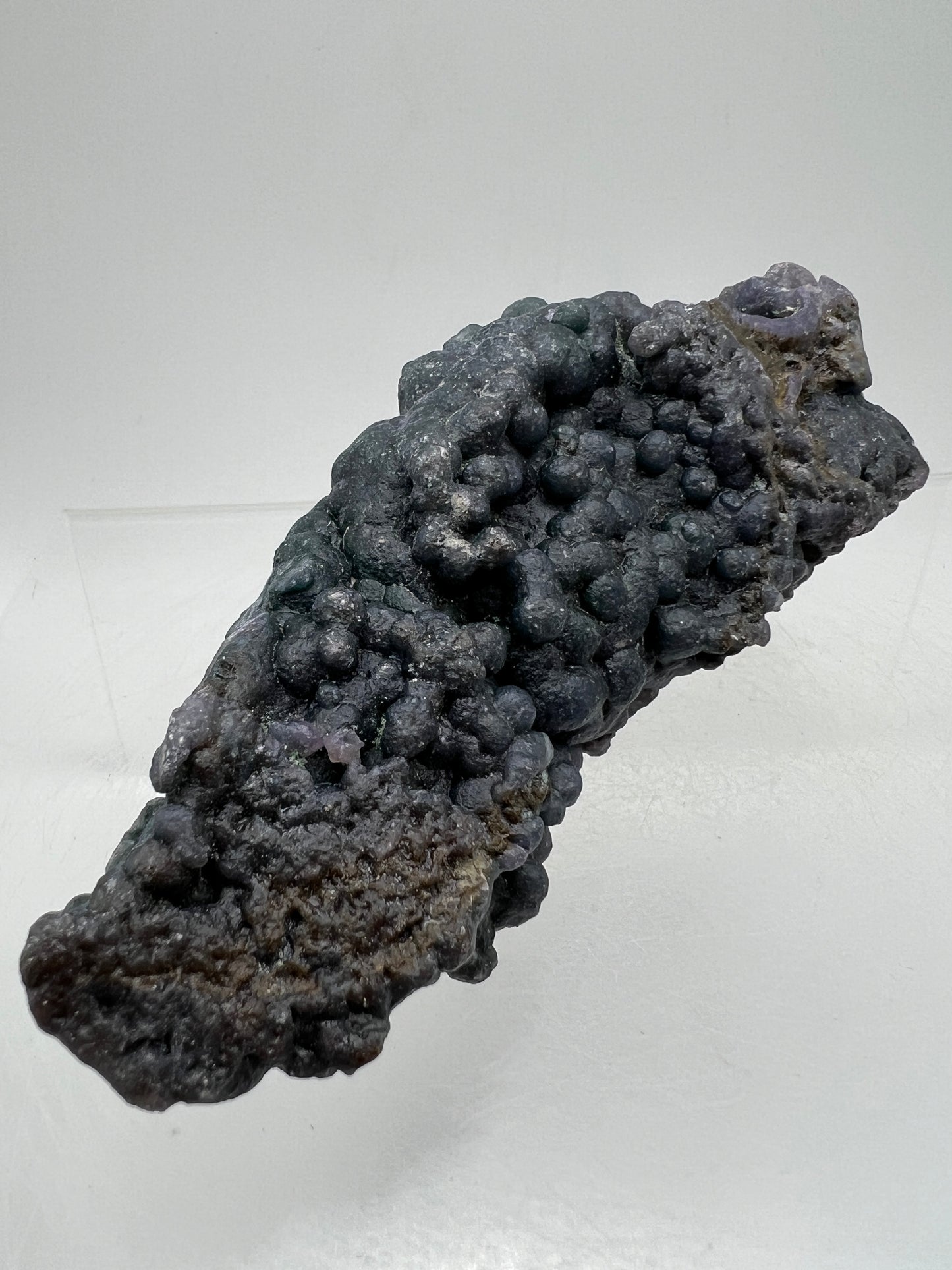 Grape Agate Crystal Specimen. Beautiful Botryoidal Clusters. Amazing Colorful Mineral Specimen From Indonesia.