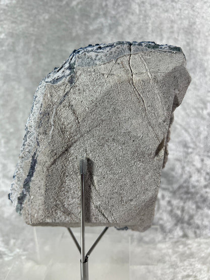 Blueberry Fluorite Crystal Specimen. Stunning Deep Dark Colors. High Quality Rare Fluorite