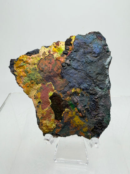 Turgite From Chihuahua, Mexico. Stunning Iridescent Rainbow Flash. Amazing Hematite Goethite Mineral Specimen.